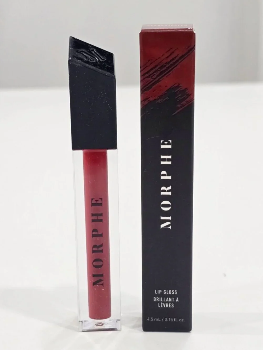 Morphe ✦ Scenestealer Lip Gloss ✦ High‑Shine Buttery Formula Red Cream 4.5mL NWT